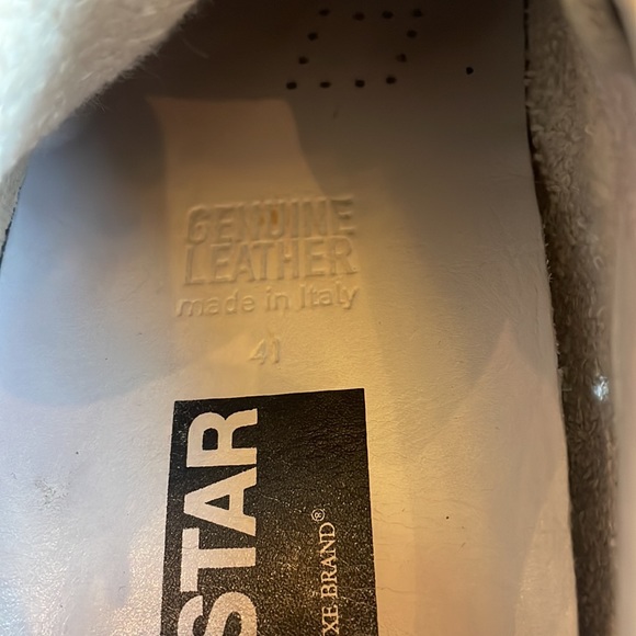 GOLDEN GOOSE White Perforated Superstar Sneakers 41 - Picture 6 of 11